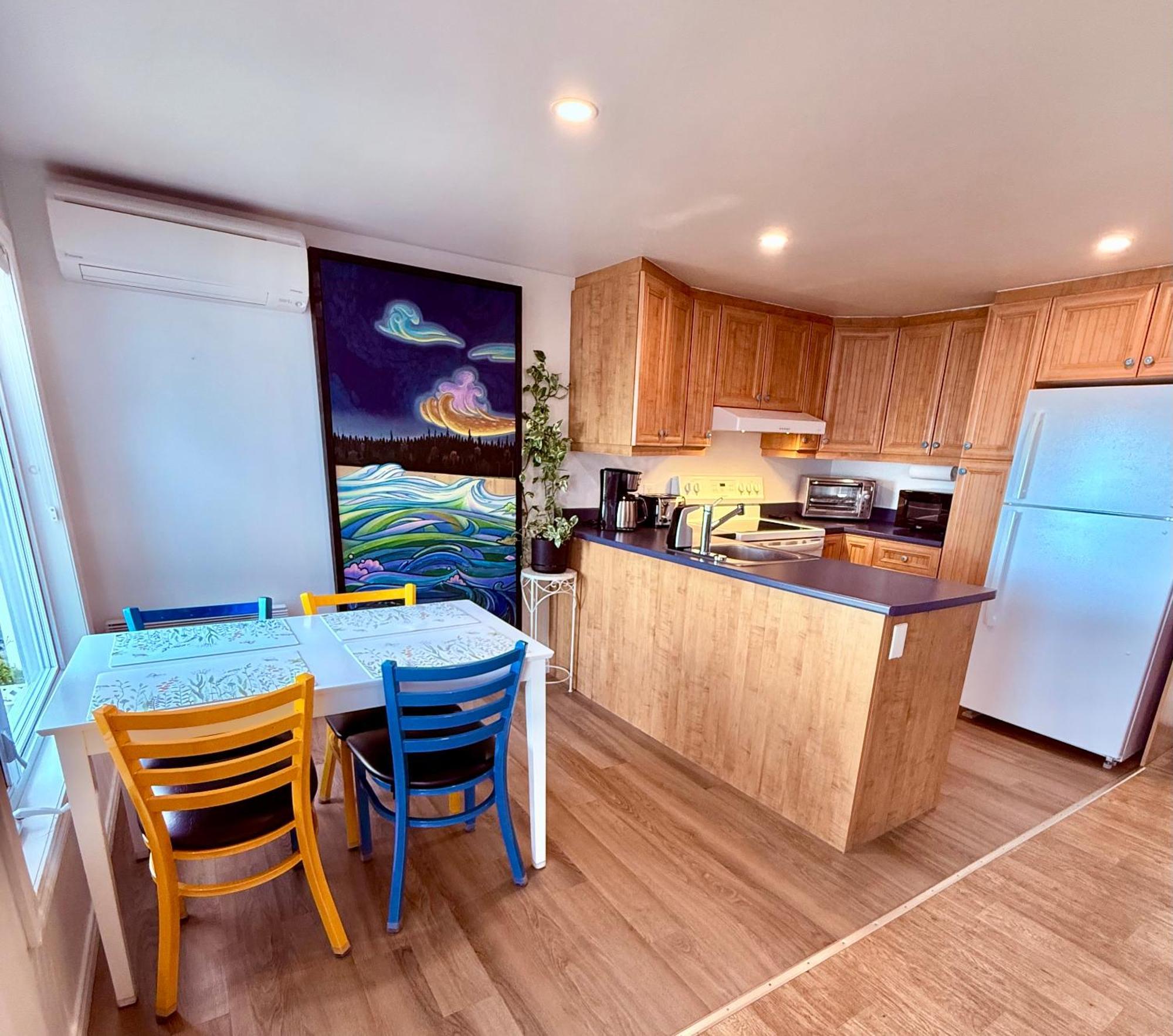 L'Appat Buvette Et Couchette De Sainte-Luce - Appartements De Vacances Modernes, Calmes Et Ressourcant Sur Le Fleuve Kültér fotó
